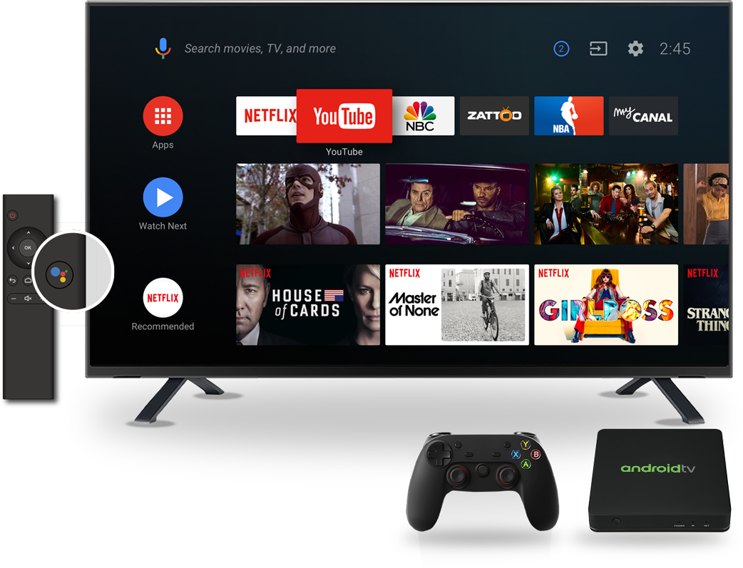 Ag亚洲集团Android TV机顶盒