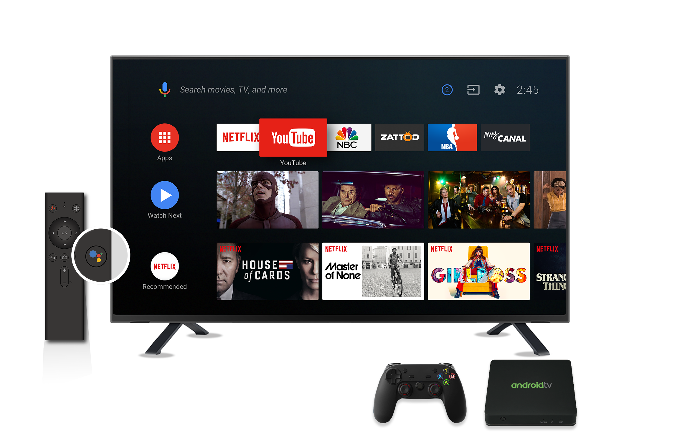 Ag亚洲集团Android TV机顶盒